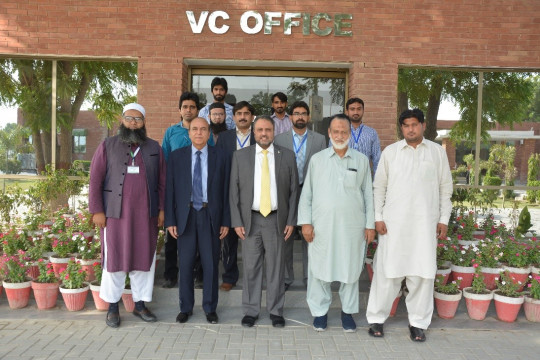 Successful zero visit of Pakistan Engineering Council (PEC) conducted by the Department of Agricultural Engineering