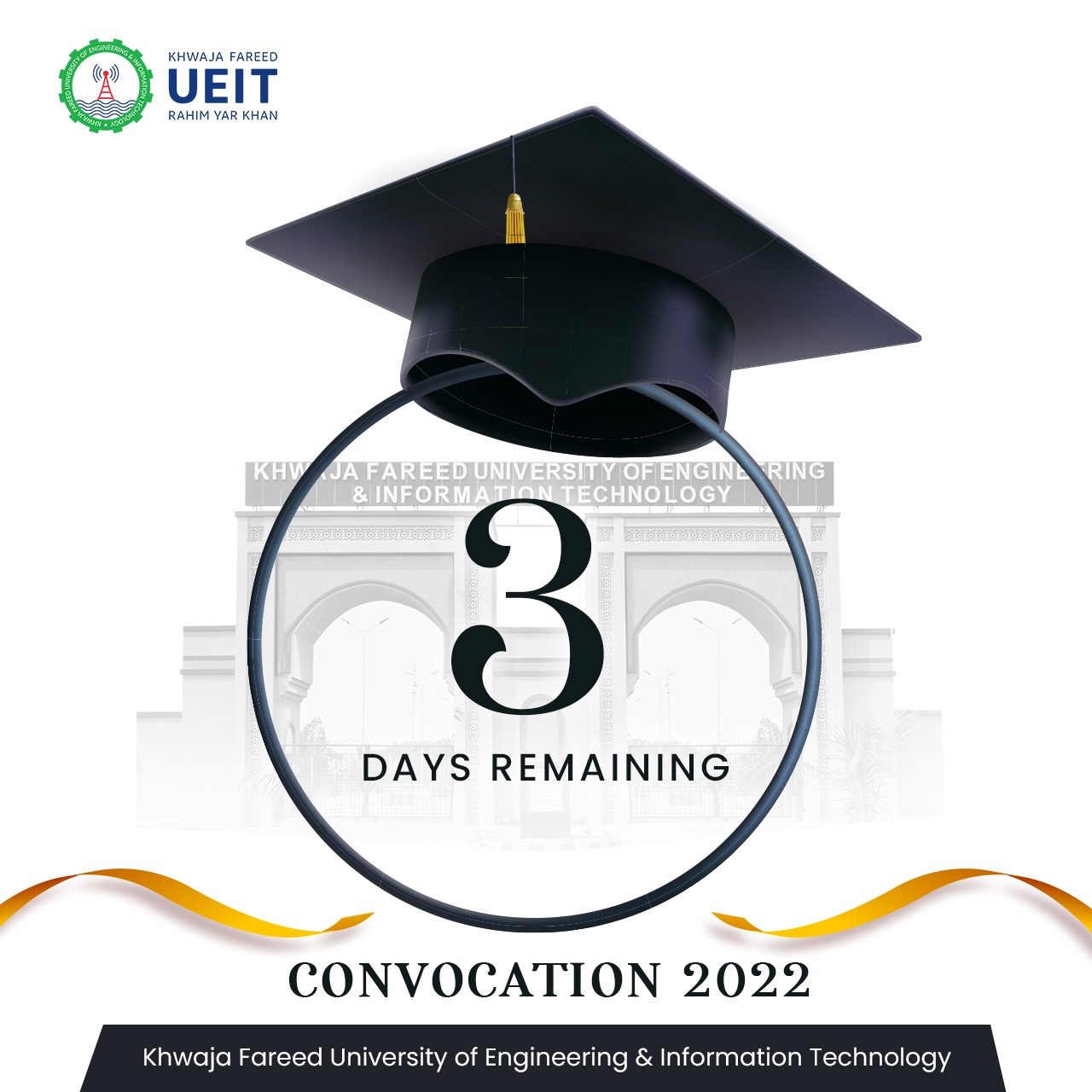 Convocation 2022 3 days Remainings