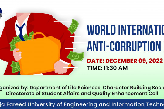 Awareness Walk on World International Anti-Corruption Day