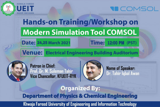 Hands on Training on Modern Simulation Tool COMSOL