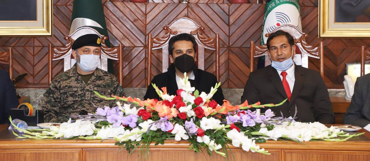Visit of Finance Minister Punjab Makhdoom Hashim Jawan Bakht