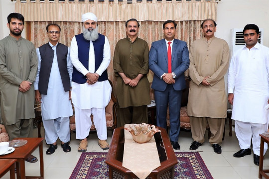 Prof Dr Muhammad Suleman Tahir, called on Gen. (Reted) Asim Saleem Bajwa, Chairman CPEC Authorit