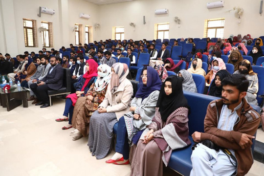 Department of Bioscience & Technology organized a Lecture on "IMPORTANCE OF FORENSIC SCIENCES IN PAKISTAN".