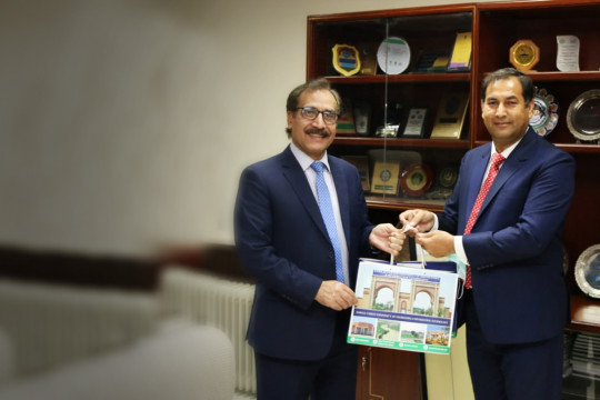 Vice Chancellor KFUEIT paid a visit to Chairman Pakistan Science Foundation