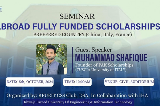 Seminar on Fully Funded Scholarships