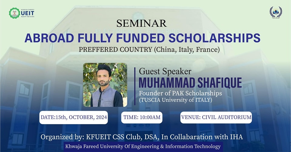 Seminar on Fully Funded Scholarships