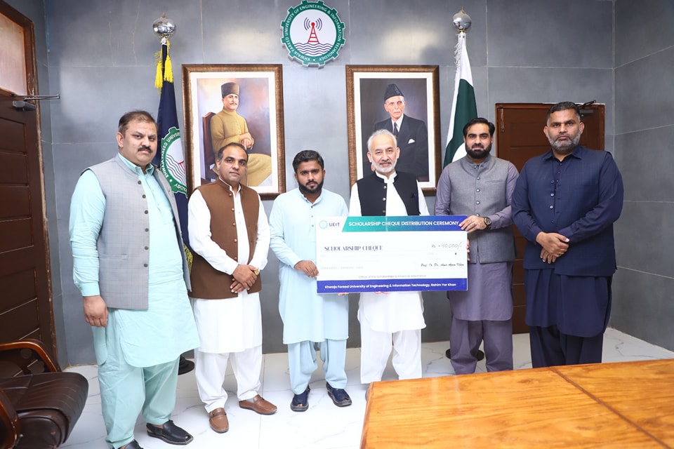 KFUEIT Distributes Scholarships to Deserving Students under the Benazir Undergraduate Scholarship Program