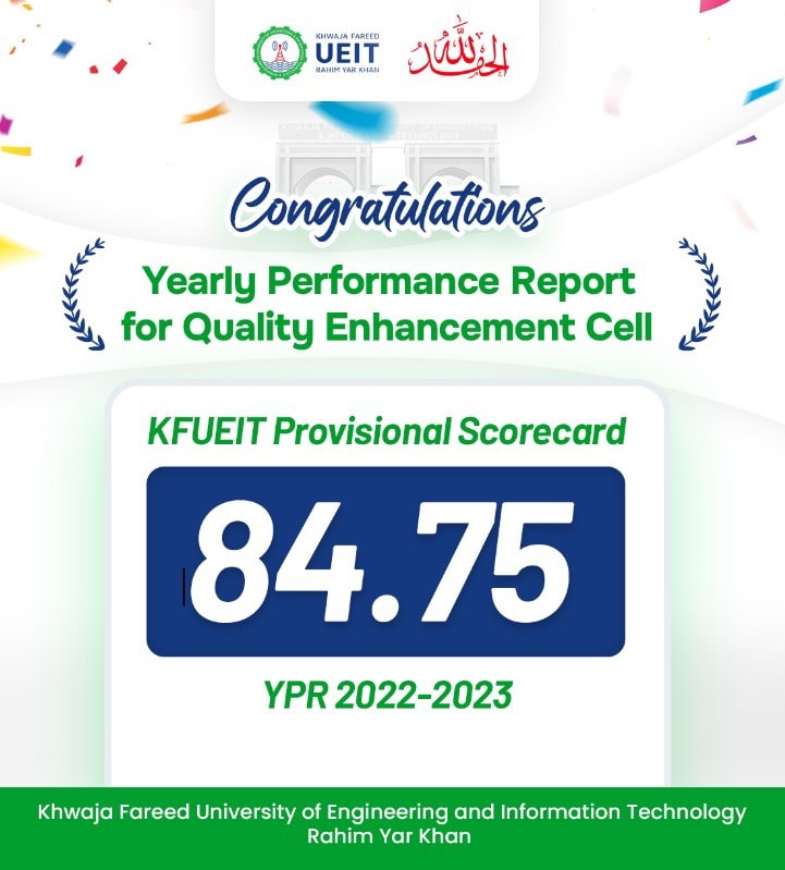 Yearly Performance Report for Quality Enhancement Cell