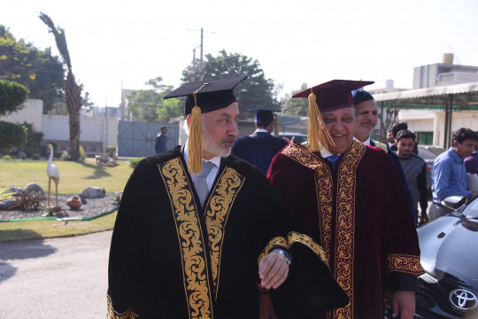 Vice Chancellor KFUEIT Graces 8th Convocation of Lahore Leads University as Guest of Honor