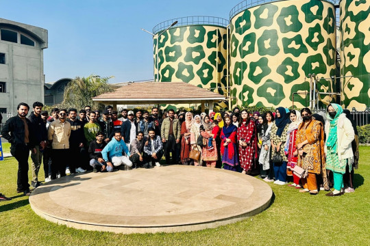 Industrial Tour to Asia Ghee Mills: Enhancing Experiential Learning.