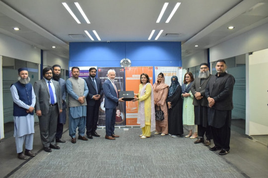 KFUEIT Delegation Explores Entrepreneurial Insights at IBA Karachi as Part of Climate Smart Agriculture Initiative