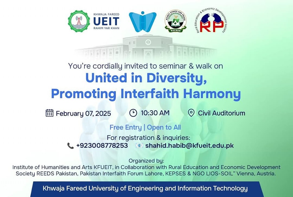 United in Diversity: Celebrating Interfaith Harmony at KFUEIT