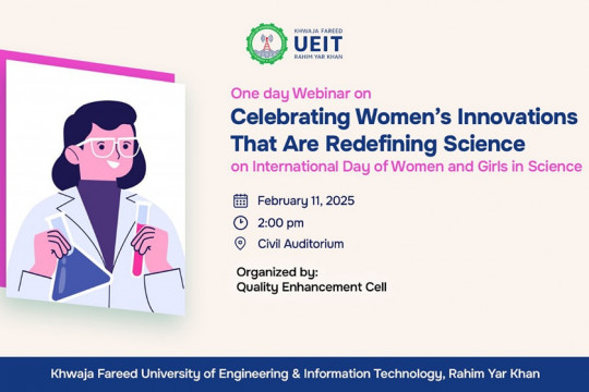 One-Day Webinar Celebrating Women Who Are Redefining Innovation in Science