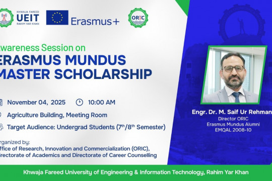 Awareness Session on Erasmus Mundus Master Scholarship