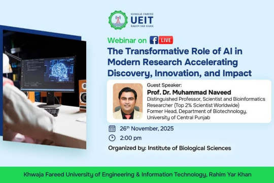 Webinar on the Transformative Role of Artificial Intelligence in Modern Research