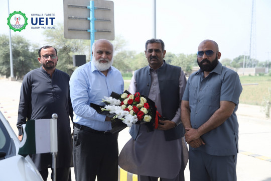 Legacy · Official Visit of Chairman HEC to KFUEIT: Strengthening Research, Innovation, and Sustainability