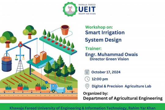 Workshop on Smart Irrigation System Design