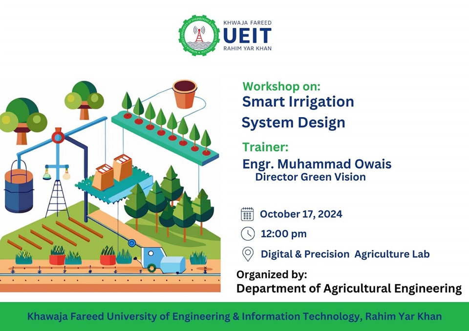 Workshop on Smart Irrigation System Design