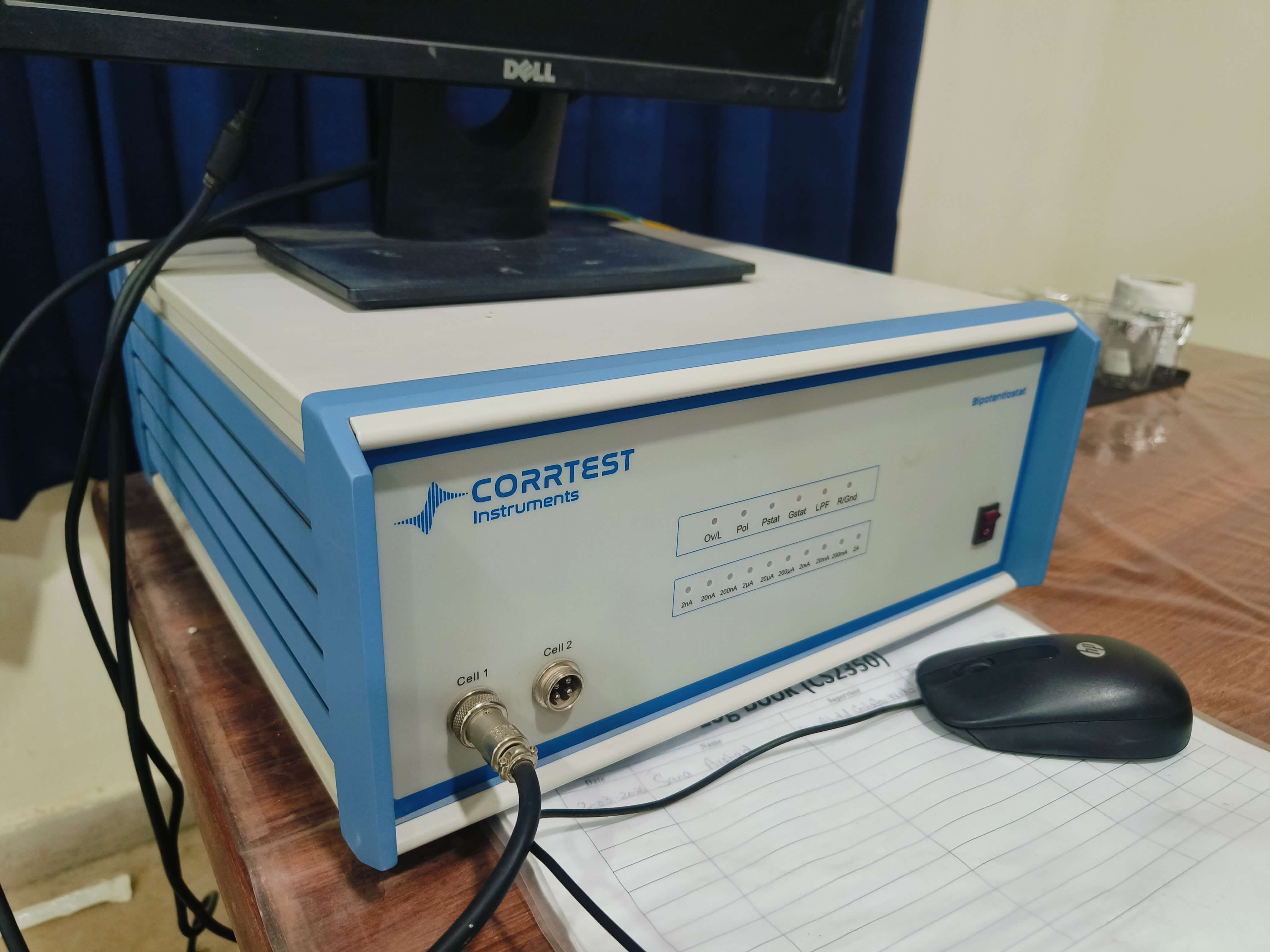 Embedded systems development kits and microcontroller boards on a bench