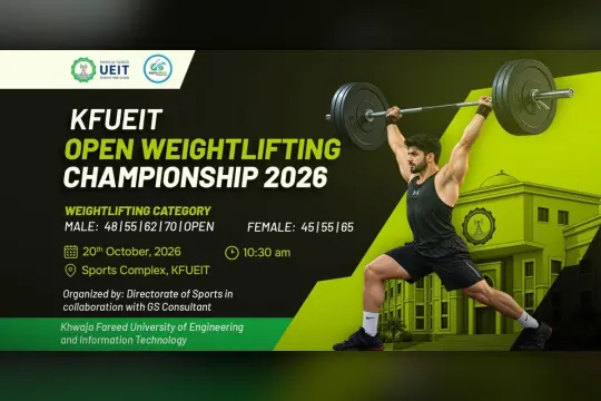 KFUEIT Open Weightlifting Championship 2026