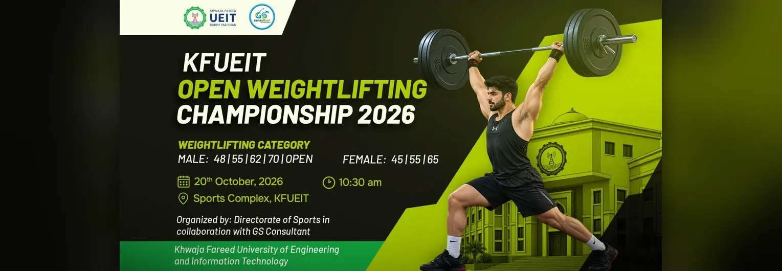 KFUEIT Open Weightlifting Championship 2026